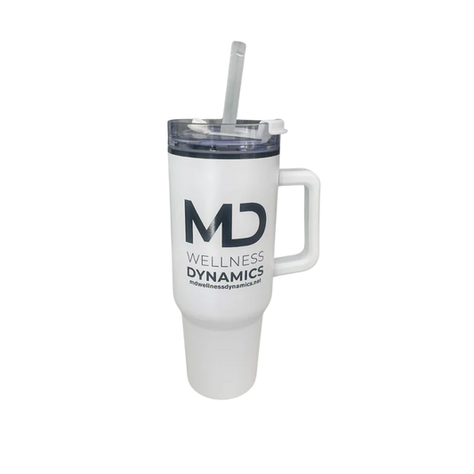 32 Ounce Tumbler with Handle, Sip Lid, and 2-in-1 Straw